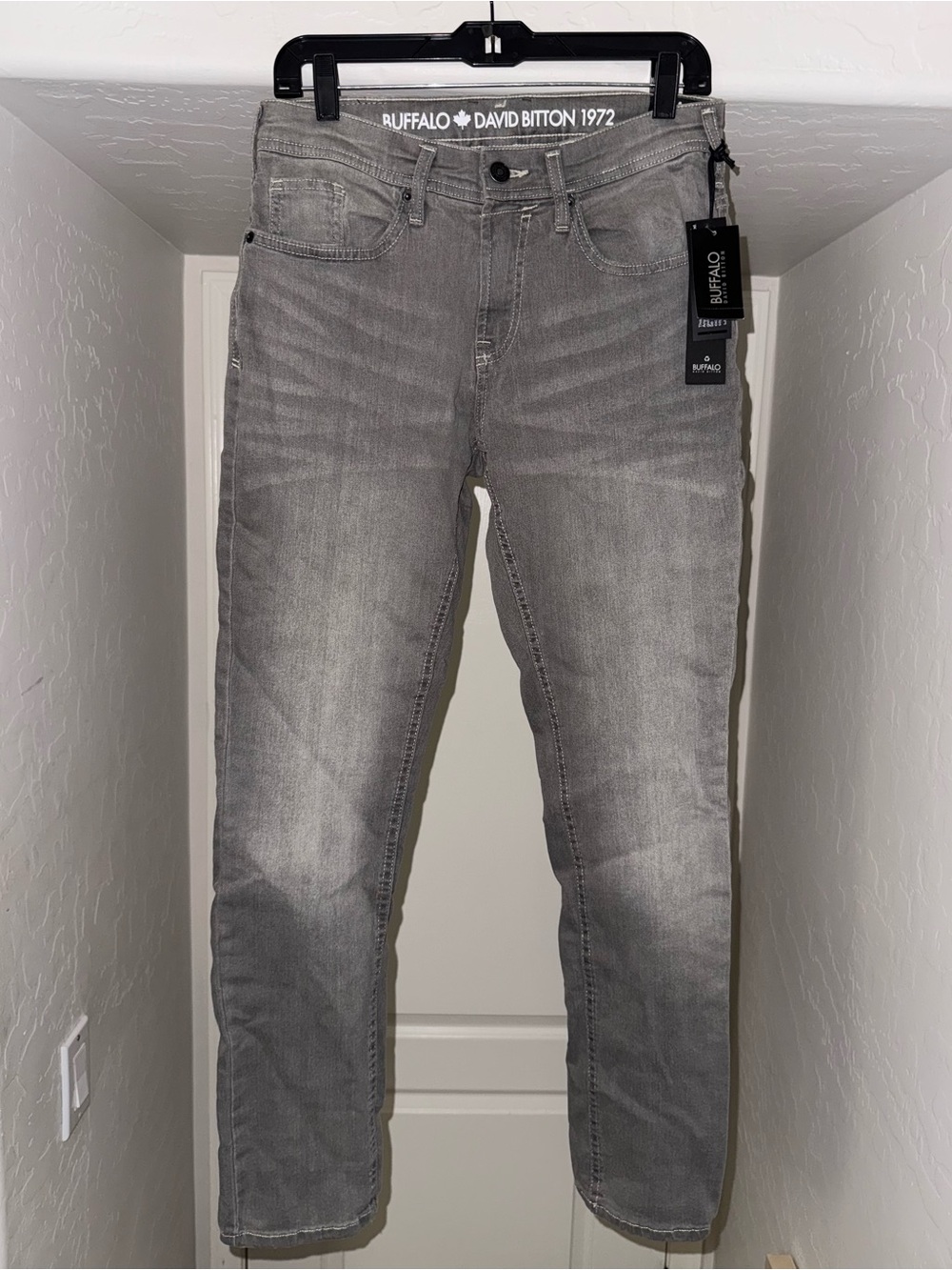 Buffalo David Bitton 1972 Men’s Gray Slim Jeans